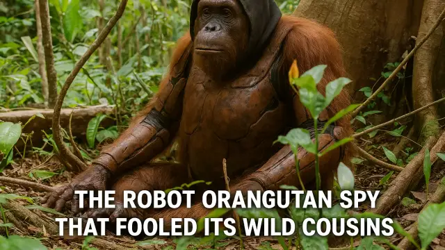 The Robot Orangutan spy That Fooled Its Wild Cousins