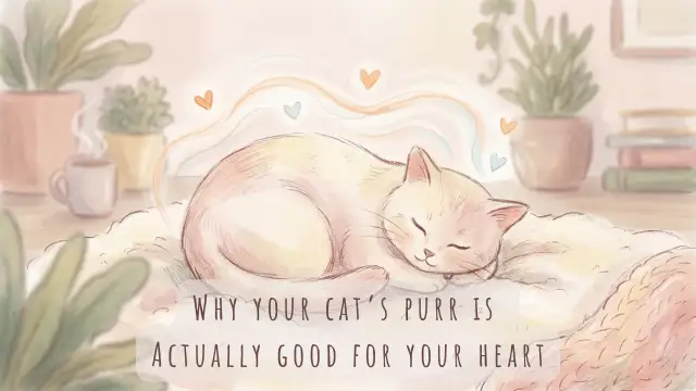 Why Your Cat's Purr Is Actually Good for Your Heart
