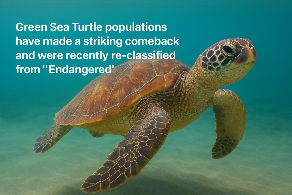 Green Sea Turtle Comeback