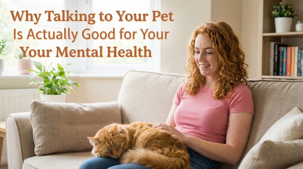 Why Talking to Your Pet Is Actually Good for Your Mental Health